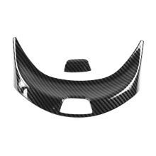 Car Center Console Armrest Box Trim Buttons Panel Cover for E Class W213 2017-2021 Carbon Fiber