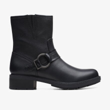(Standard, 4 (Adults')) Hearth Cross Black Leather