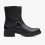 Clarks (Standard, 4 (Adults')) Hearth Cross Black Leather 1