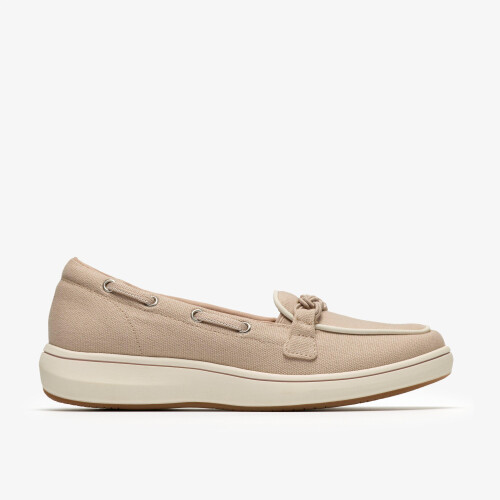 Clarks (Standard, 5 (Adults')) BrinkleySkyBay Sand Canvas