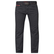 (56S, Charcoal) Duke Mens D555 London Canary Bedford Cord Kingsize Trousers