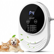 Purificateur d'air mural avec ozone et ioniseur pour éliminer les odeurs, les bactéries et les poils d'animaux dans la salle de bain et la m