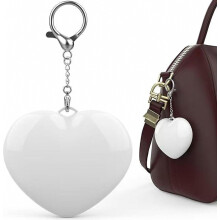 Lot de 2 lampes de sac LED en forme de cœur, lampe de poche portable avec capteur et chargement USB, cadeau idéal pour les femmes