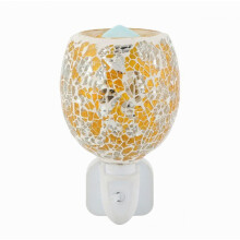 Diffuseur de cire aromatique électrique en verre 3D 8 x 13 cm pour le bureau, la chambre, le yoga et la maison, idée cadeau aromathérapie
