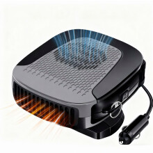 Chauffage portable pour voiture 12 V 150 W, rotation à 360 degrés, chauffage et dégivrage rapides pour voitures, SUV et camping-cars