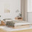 VidaXL vidaXL Bed Frame Brown 80 x 200 cm Solid Pine Wood 1