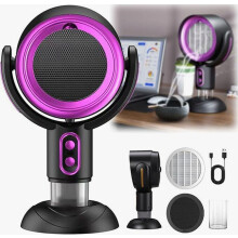 Ventilateur extracteur de fumée portable de bureau, mini purificateur d'air compact pour la maison, élimination efficace de la fumée et des
