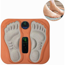 Appareil de massage des pieds 3D à 15 niveaux d'intensité, traitement régénératif par électrostimulation musculaire (EMS) pour soulager les