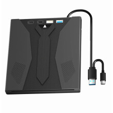 Externes Laufwerk mit USB 3.0 und Typ-C, kompakt und leicht, für Laptop und Tablet, tragbares USB-Typ-C-Laufwerk