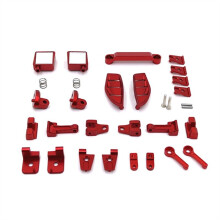 RC Auto Upgrade Auto Shell Trim Kit voor MJX 1/12 H12Y H12Y+ RC Auto Upgrade Accessoires Rood