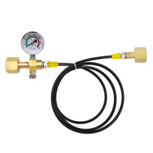 Refilling Station Charging Adapter Transfer Nitrogen Argon CO 2 From 40L Bottle to Small Welding Tanks G3/4