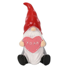 Décoration de Table de Nains de Jardin pour la Saint-Valentin, Sculpture en Résine Sans Visage, Figurine de Nains de Jardin, Ornement pour Table de