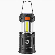 Krachtige zaklamp op zonne-energie met handslinger, 1200 mAh, USB-telefoonoplader, draagbare LED-kampeerlantaarn en noodverlichting.