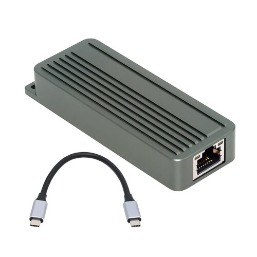 Ethernet Adapter USB-C Type-C USB3.2 Gen2 to 10Gbps Ethernet Network LAN Cable Adapter RTL8159 for Desktop Laptop NAS