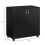 Two-Tier Locking Office Storage Cabinet - Black 3