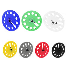 7Inch Empty Silicone Tape Reel for 1/4Inch Tape Players with 11 Hole