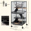 Small Animal Cage with Wheels & Hammock 2