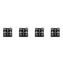 4X 3D Printer Aluminum 2020 V-Slot Plate Slide for Profiles V-Slot Five Roulette
