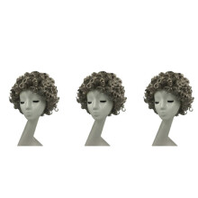 3X Silver Adult Momma Old Lady Costume Wig Granny
