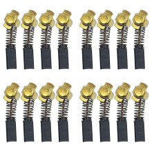 Koolborstels Geschikt voor DWP849 DWP849X DWP849X-BR DWP849X-B3 Polijstmachine (16 Stuks)