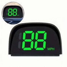 Digitaler GPS-Tachometer, USB-Anschluss, universelles Head-up-Display für Fahrrad, Motorrad, Auto, km/h