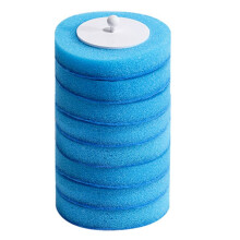 48PCS Disposable Toilet Brush Refills No Dead Angle Foam Cleaning Sponges Heads Toilet Brush Bathroom Accessories