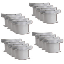 12-Piece Set of Corner Sheet Clips Home Mattress Fixing Straps Multi-Purpose Sheet Fixer Anti-Shift Bed Sheet Fixer A