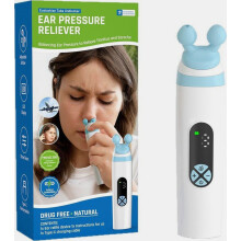 Electric Ear Pressure Relief Device, Ear Irrigation Tool for Ear Pain, Ear Cleaner with Pressure Balance, 3 Airflow Leve