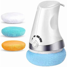 Body Massager, Waist Shaper with 3 Skin-Friendly Washable Massage Pads, Handheld Device for Abdomen, Waist, Buttocks, Ar