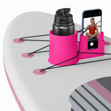 Stand Up Paddleboard Cup Holder for Drinks, Practical SUP Accessory, Keeps Beverages Secure and Within Reach, Pink