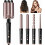 5-in-1 Curling Iron Set, Adjustable Temperature, Ceramic Barrel, Interchangeable, Fast Heating, Suitable for Daily Styli 1