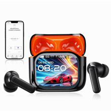 AI Translator Earbuds with ANC, 300mAh Charging Case, 155 Languages, EQ Sound Modes