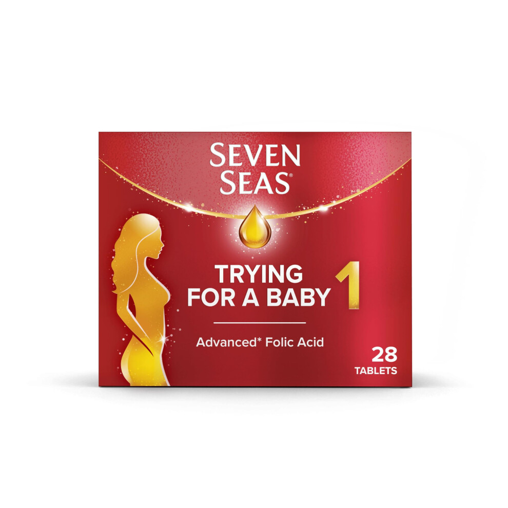 Photos - Toaster Seven Seas Trying For A Baby, Prenatal Vitamins, Pregnancy Planning Supplement With An Advanced* Folic Acid To Help Increase