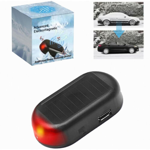 Portable Car Windshield De-Icer, Rapid Frost Remover with Kinetic Molecular Heating Technology