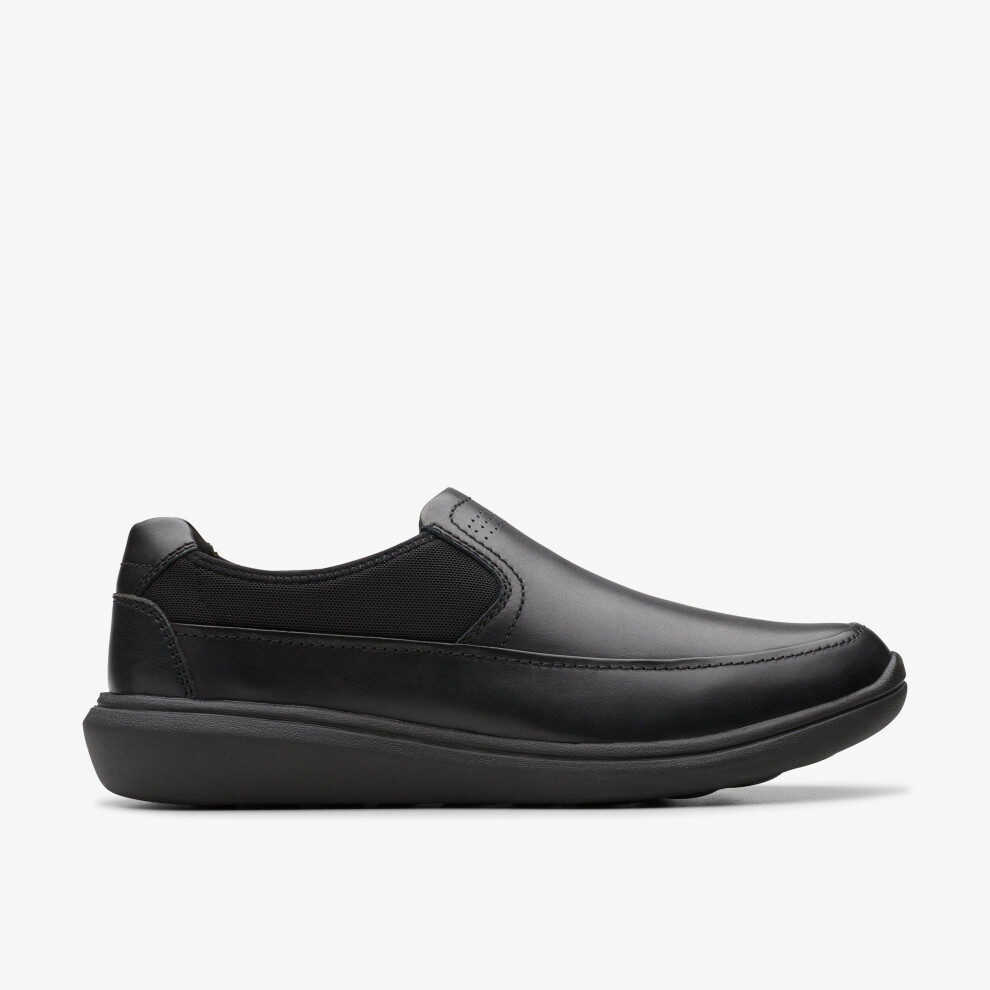 Clarks (Wide, Not Specified) Watchet Step Black Leather
