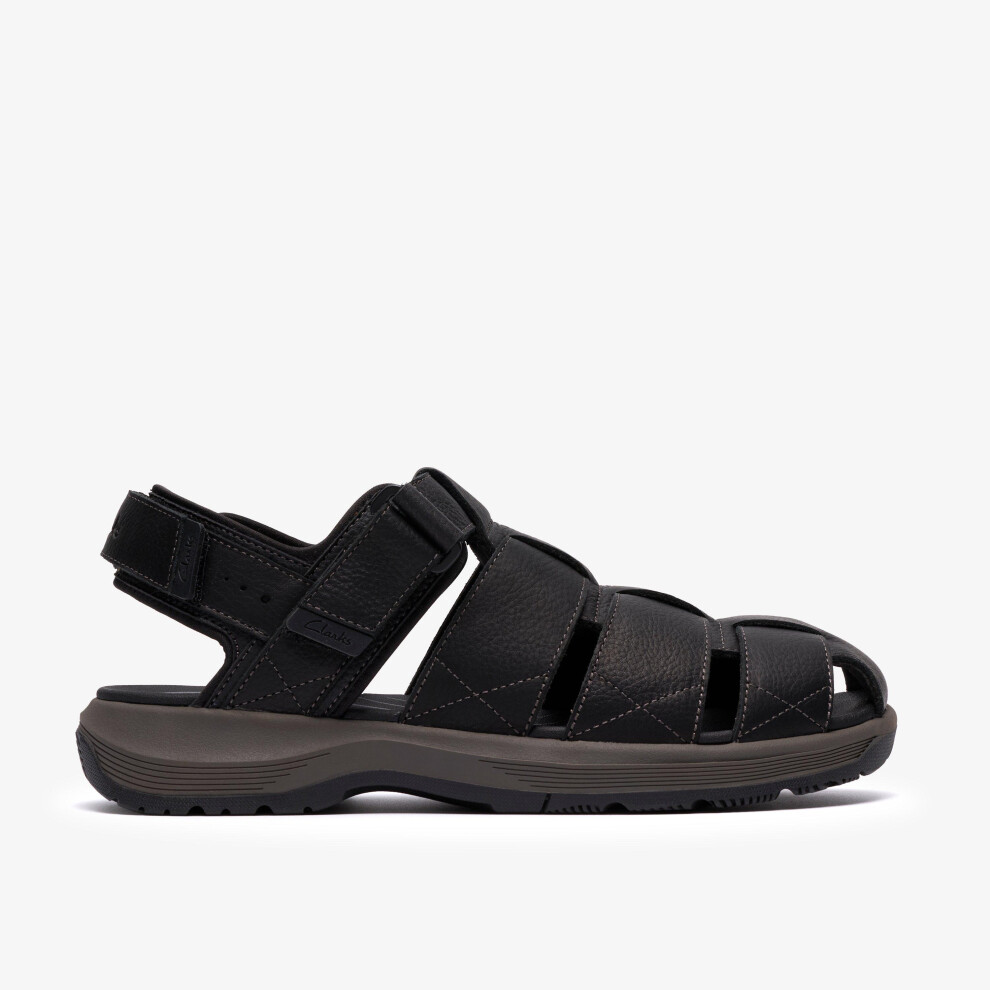 Clarks (Standard, Not Specified) Guideview Cove Black Leather