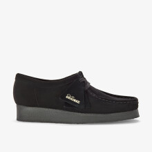 (Standard, 10.5 (Adults')) Wallabee Black Sde