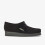 Clarks (Standard, 9.5 (Adults')) Wallabee Black Sde 1