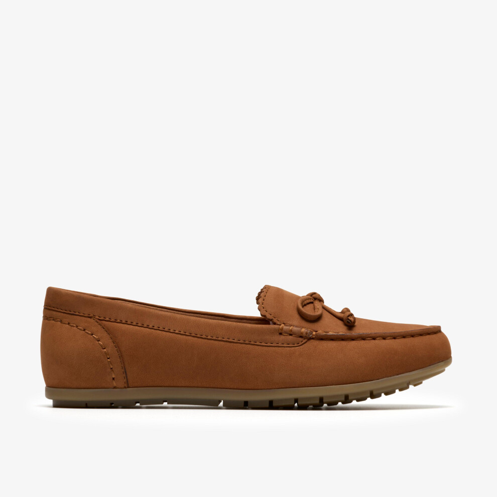 Clarks (Standard, 4 (Adults')) Elliotte Sail Tan Nubuck