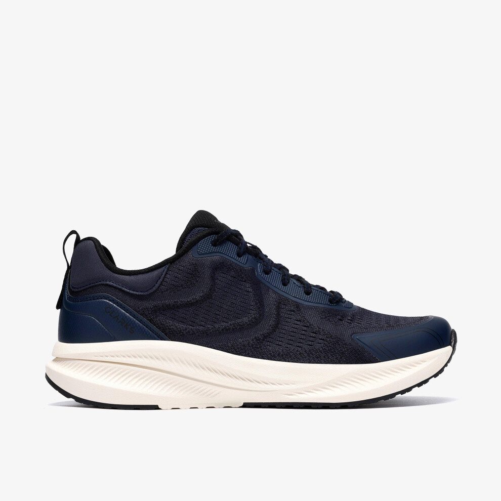 Clarks (Standard, Not Specified) Bolham Lace Navy Knit