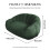 Green Shiny Silver Speck Bean Bag Sofa 2