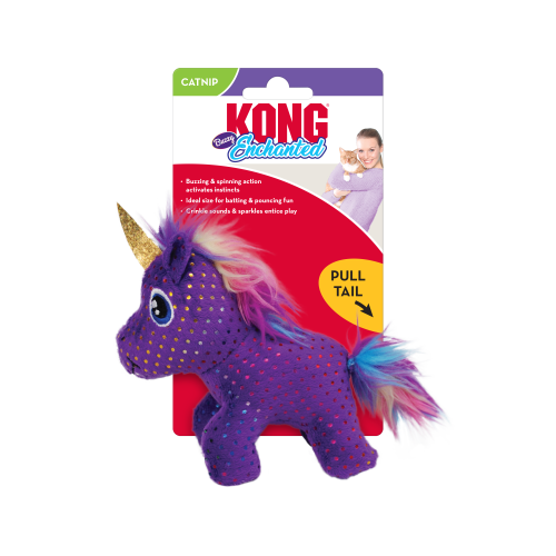 KONG KONG Cat Enchanted Buzzy Unicorn