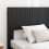 VidaXL vidaXL Bed Frame with Storage and Headboard Black 75 x 190 cm 3