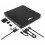 Masterizzatore esterno 5 in 1 CD/DVD, con interfaccia USB 3.0 e Type-C, sottile e dotato di lettore di schede SD/TF per PC e Mac. 1
