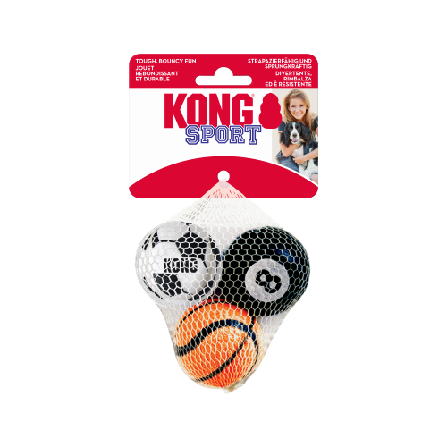 KONG KONG Sport Balls Assorted Small (3-Pack)