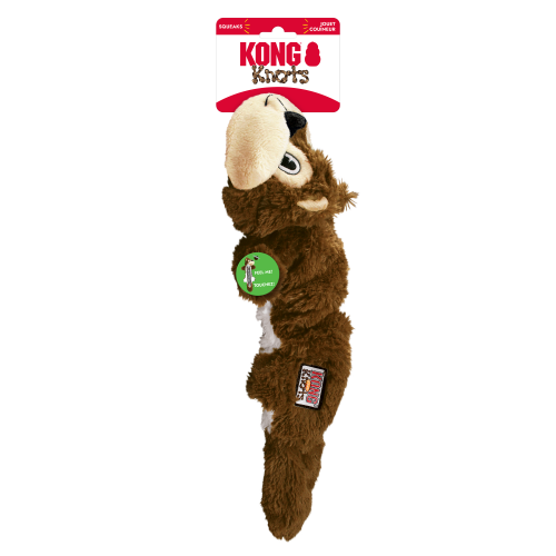 KONG KONG Scrunch Knots Squirrel Medium/Large