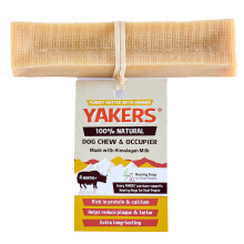 Yakers Dog Chew Peanut Butter & Banana XL (10 Pack) NEW