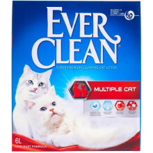 Ever Clean Multiple Cat Scented Clumping Cat Litter 6L