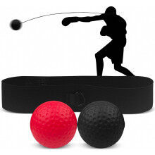 Reflexná lopta na odraz na box, fitness tréning, rýchlostná reflexná lopta pre dospelých a deti, domáce použitie
