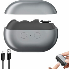 Elektrický klieštik na nechty 3 v 1 s leštením a zberom nechtov, automatický zastrihávač nechtov 500 mAh, nabíjateľný cez USB-C, Por...